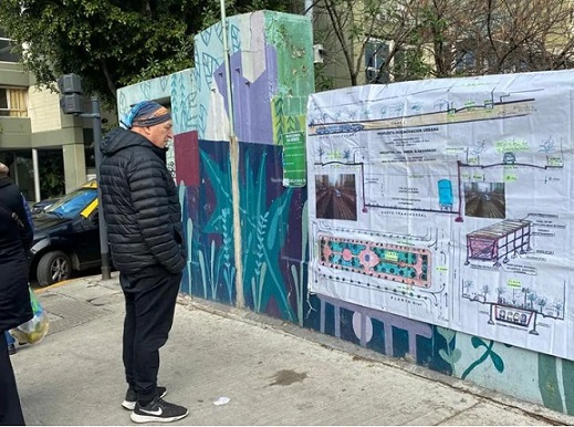 Nueva plaza en Caballito