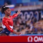 Simone Biles llega a Buenos Aires