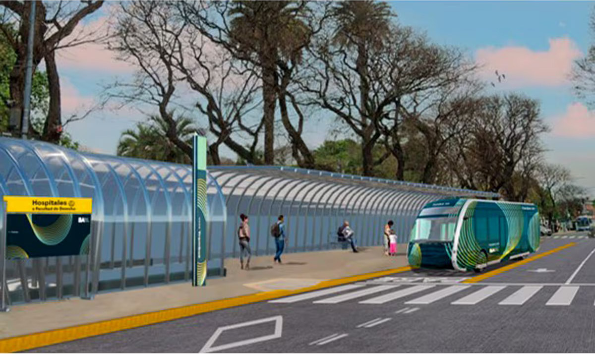 ¿Cómo funcionará el Trambus en Caballito?