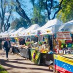 Feria venezolana en Parque Rivadavia