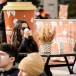 Un café en el parque